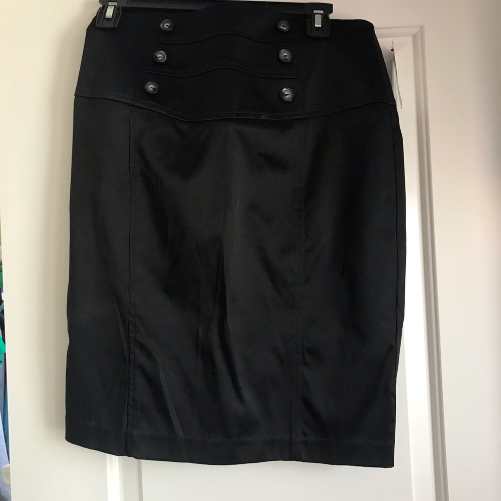 Black pencil skirt size 9
